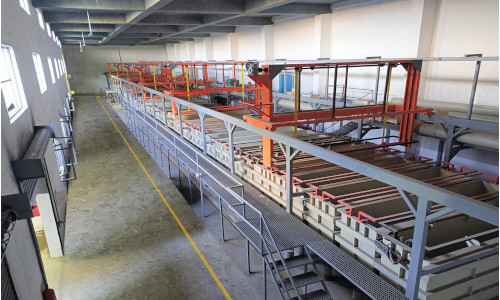 Advance electroplating line of H.R Industries
