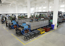 Advance heat treatment line of H.R Industries